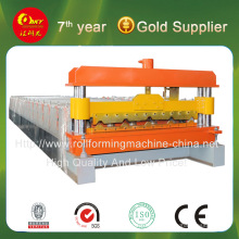 Hky Color Steel Tile Roll Forming Machine Auto-Production Line for Wall and Roof Panel